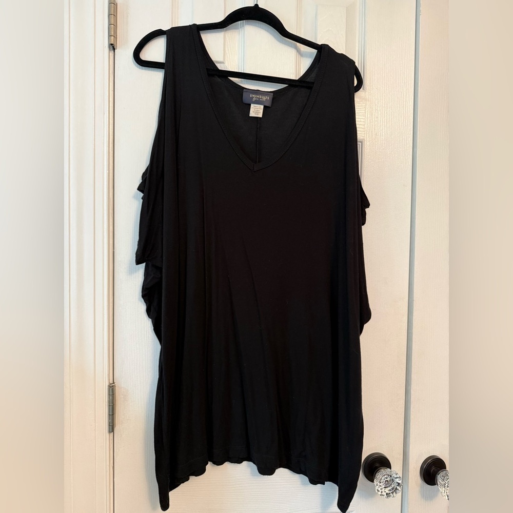 Swimsuits For All Black Tank Top